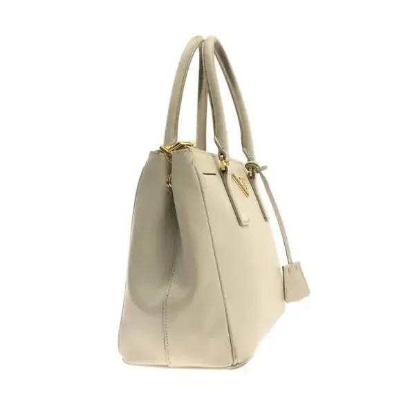 Auth Prada Galleria Small Bag White #83915P54B - Picture 2 of 14